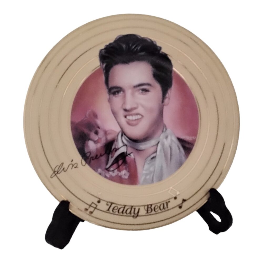 Elvis Presley "Teddy Bear" Bradex Plate No. 14444A Limited Edition 1997